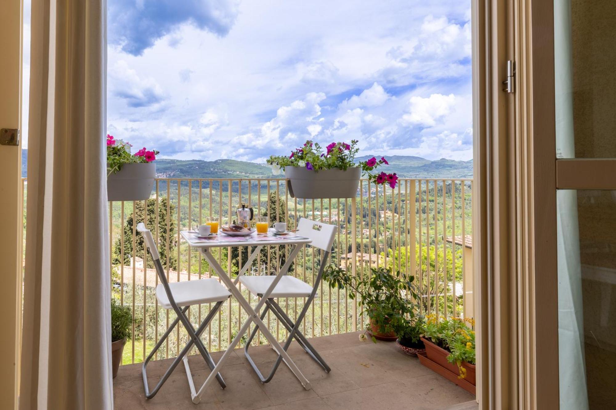 Gladys, Appartamento Con Vista A Fiesole Eksteriør billede