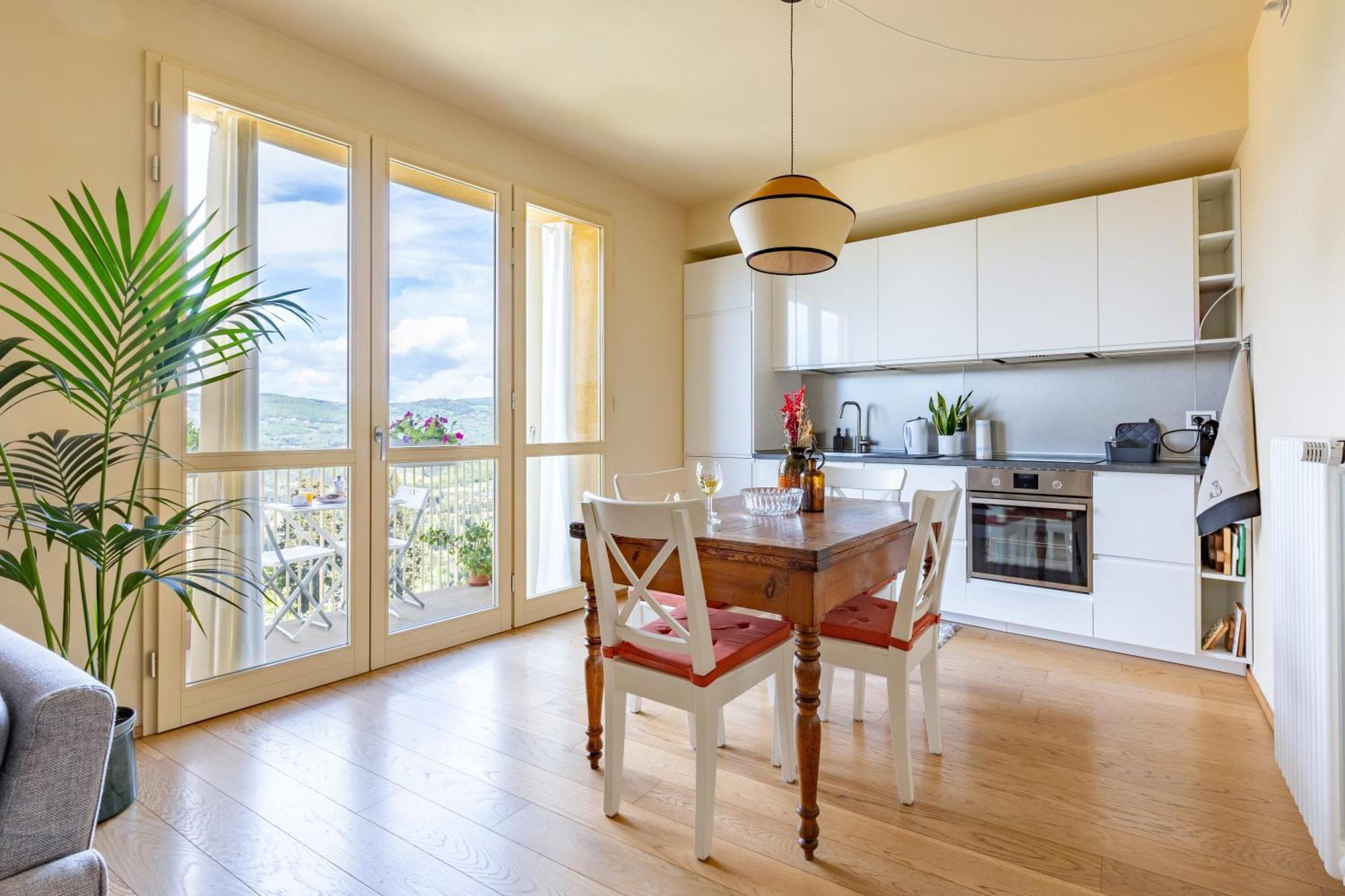 Gladys, Appartamento Con Vista A Fiesole Eksteriør billede